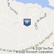 Ses Pitreras, Ibiza Map